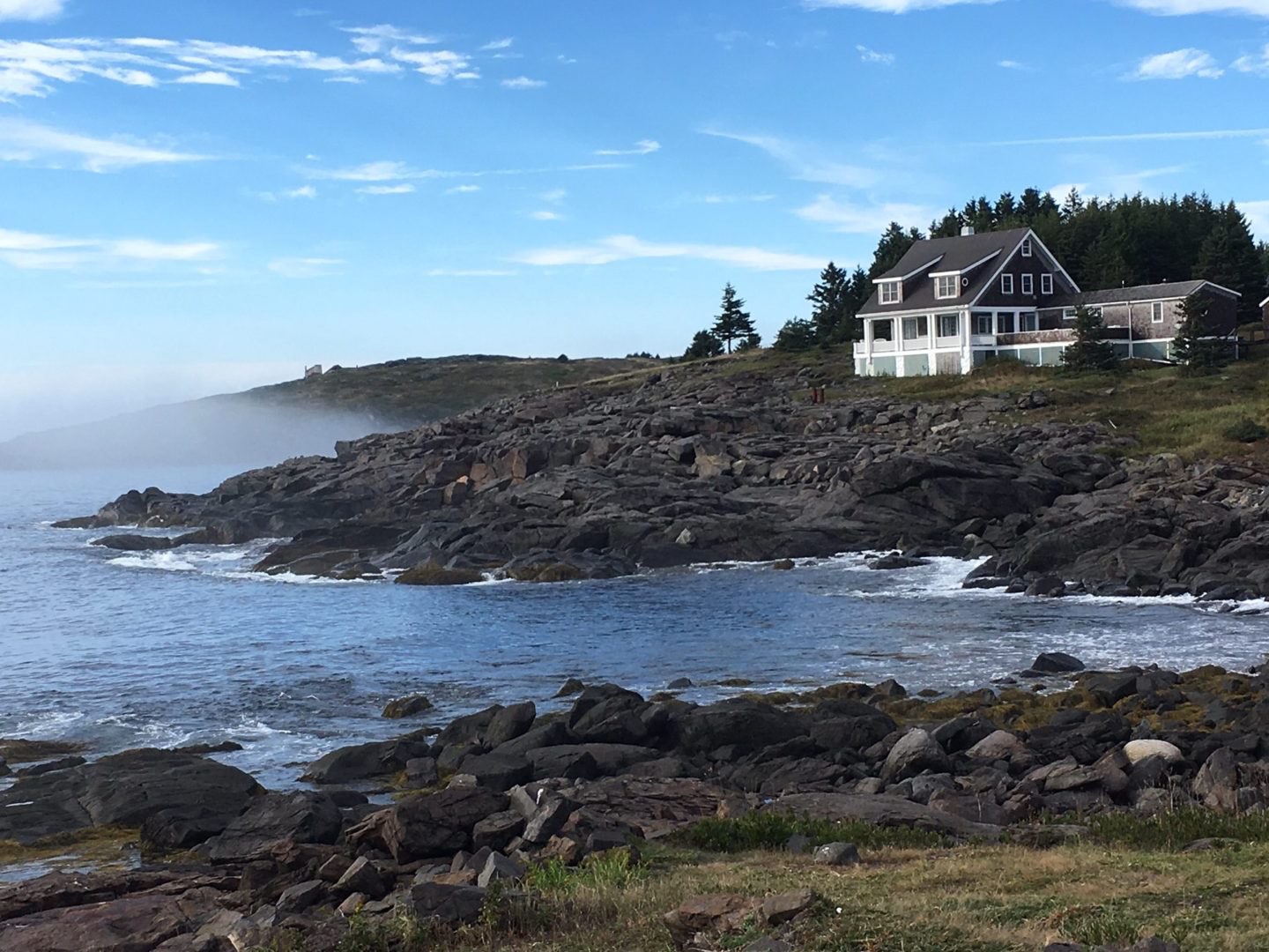 CAUGHT IN MONHEGAN'S TRAP Monhegan Island, Maine New Jersey Audubon
